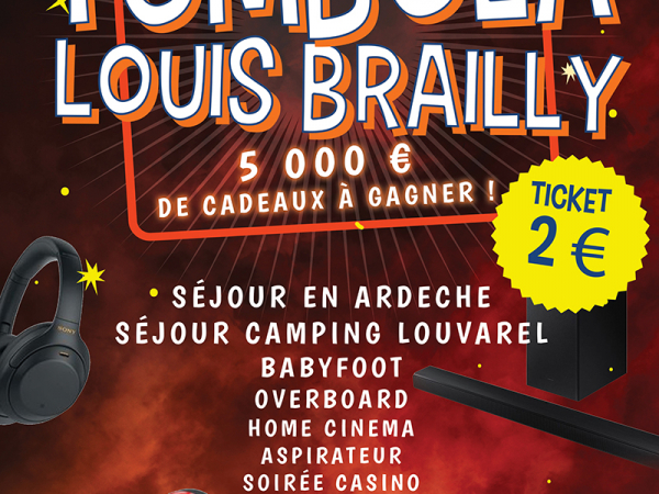 TOMBOLA LOUIS BRAILLY