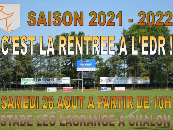 C'EST LA REPRISE À L'EDR TANGO !