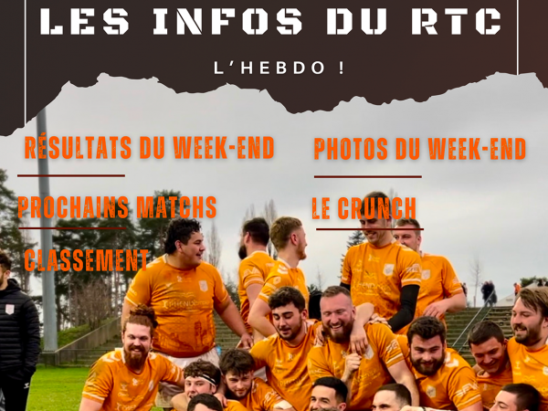 DÉCOUVREZ L'INFO DU RTC VOL16