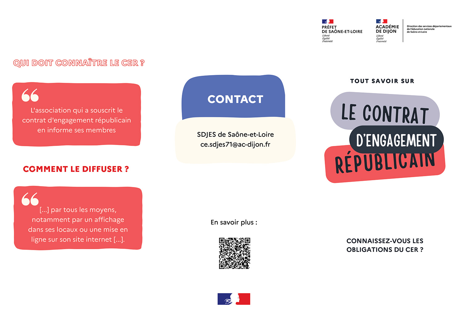 Le Contrat d'Engagement Républicain