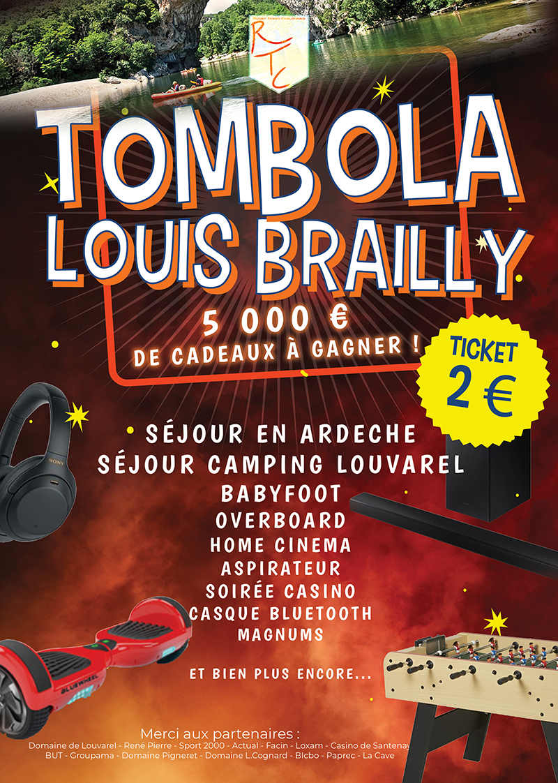 TOMBOLA LOUIS BRAILLY