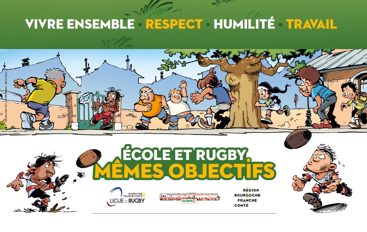 Papa, Maman, c’est génial ! J’ai rugby à l’école