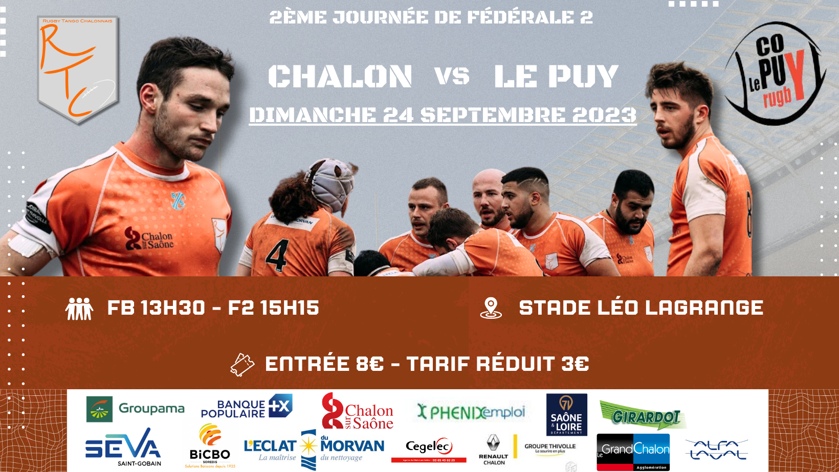 Prochaine rencontre à domicile