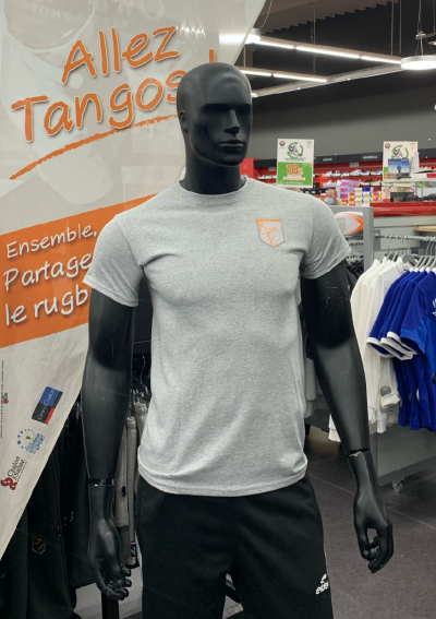 Tee-shirt en coton gris