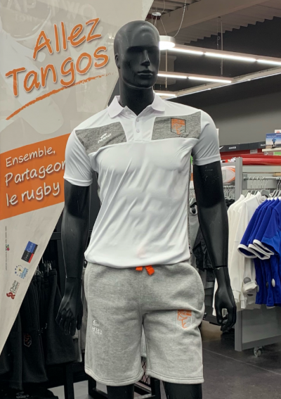 Polo polyester et short molleton