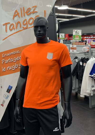 Tee-shirt en coton orange