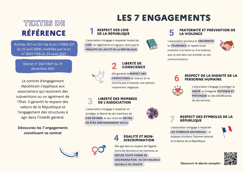 Les 7 engagements